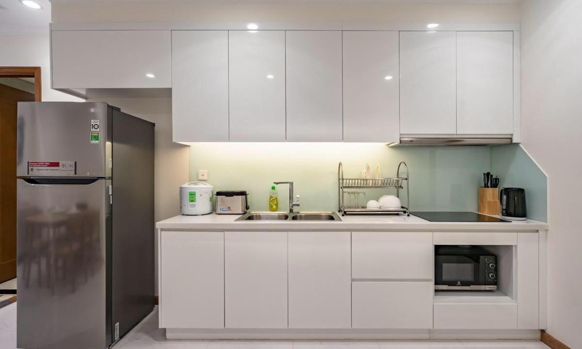 Cherry Homeapart Vinhomes Central Park Ho-Chi-Minh-Stadt Exterior foto