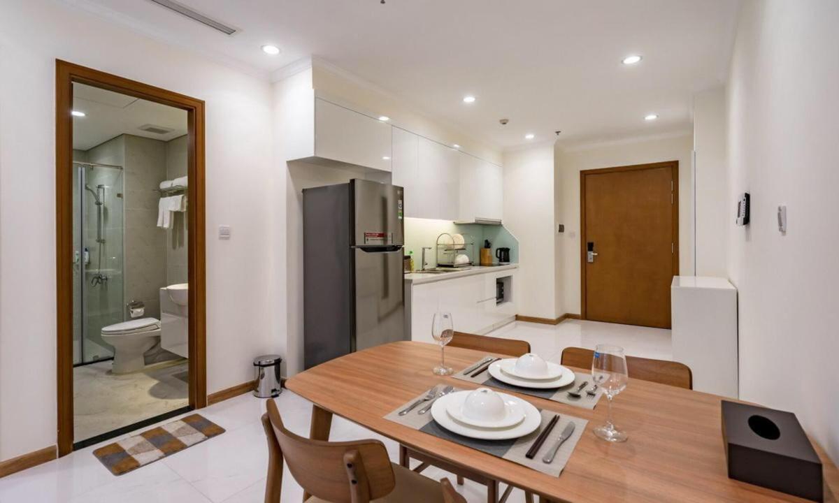 Cherry Homeapart Vinhomes Central Park Ho-Chi-Minh-Stadt Exterior foto
