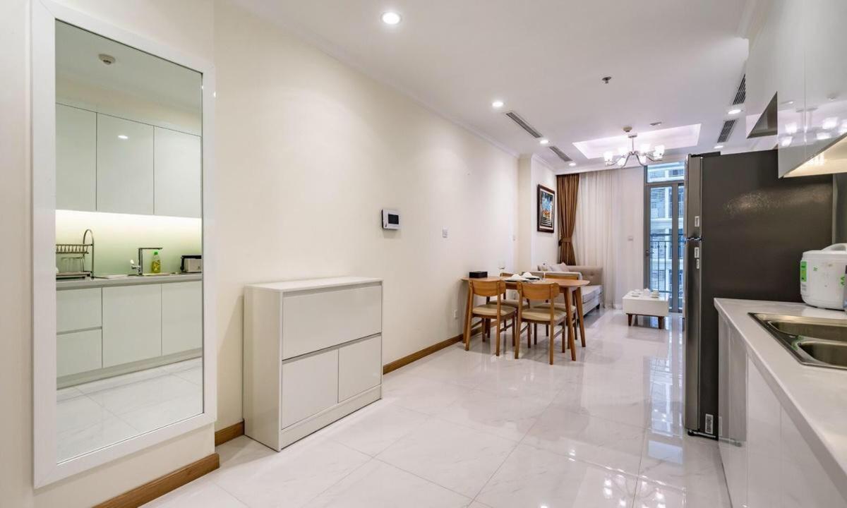 Cherry Homeapart Vinhomes Central Park Ho-Chi-Minh-Stadt Exterior foto